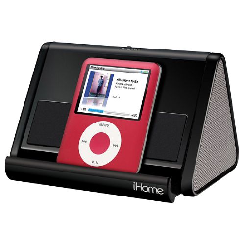 Buy iHome Portable iPod  MP3 Speaker System - Black