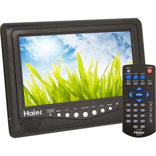 Haier - 7" Portable Digital LCD TV