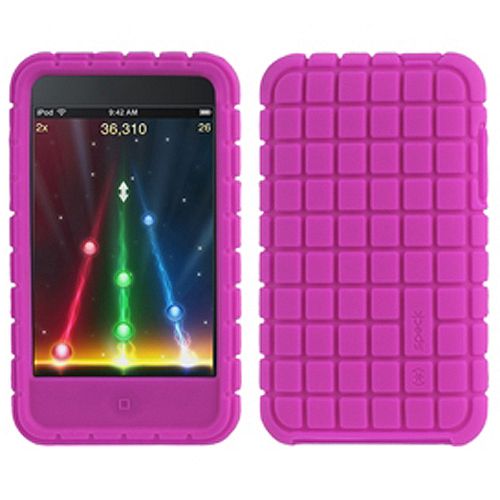 Speck Products 2G Touch PixelSkin Case - Pink iPods Accessories