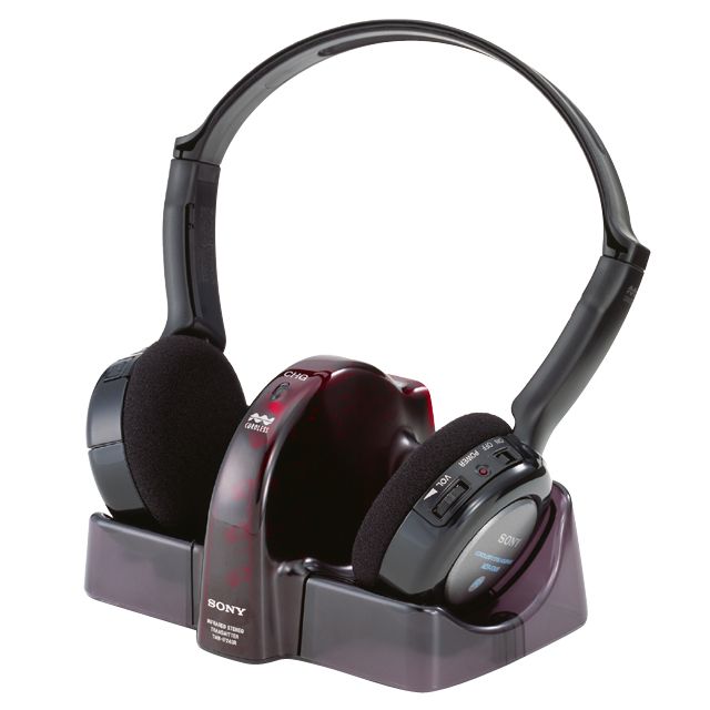Sony - Wireless Stereo Headphones with Transmitter