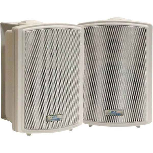 Pyle - 3.5" 200-Watt Weatherproof Speakers With 70V Transformer