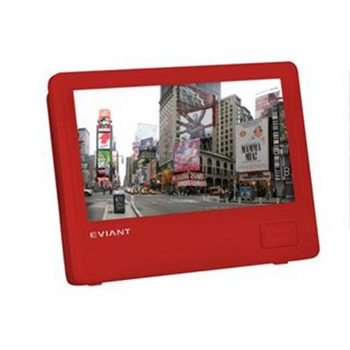 Eviant - 7.0" PORTABLE HD LCD TV (Red)