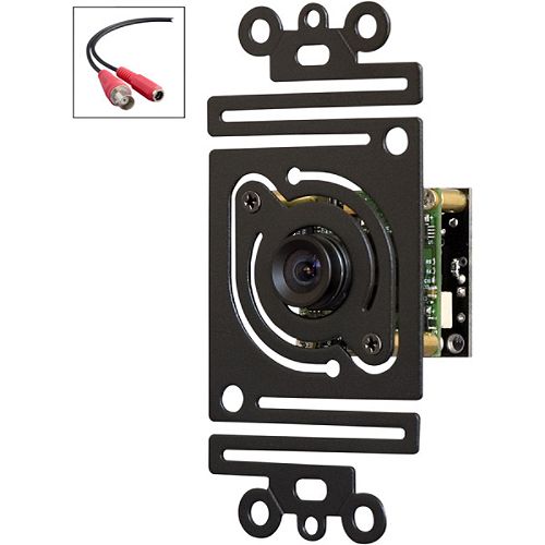 Net Media Security Video Camera In-Wall Design Day Night, Color - 580 Lines