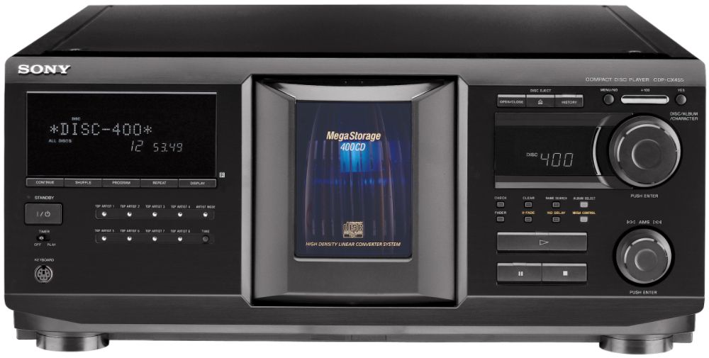 Sony MegaStorage CD Changer, 400 Disc
