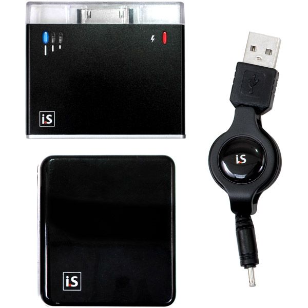 i.Sound - 2-in-1 Rechargeable Back-Up Battery For iPhone", iPhone" 3G And iPod