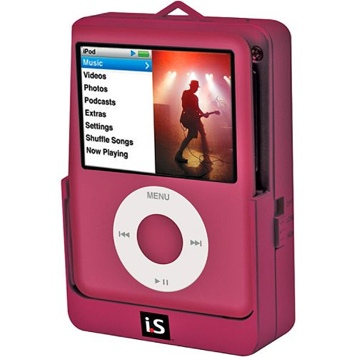Buy i.Sound Red 2 Go Portable Speaker System For iPod nano 3G