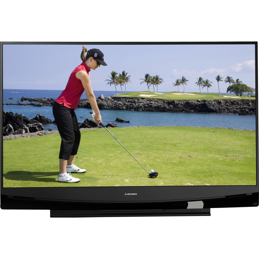 Mitsubishi Electronics Energy Efficient Home Theater WD65737 65-inch Class Television 1080p DLP HDTV
