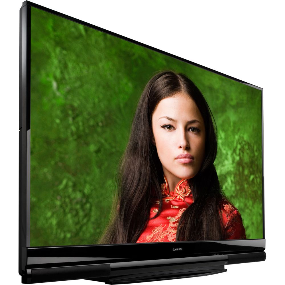 Mitsubishi Electronics - 65 in. (Diagonal) Class 1080p 120Hz DLP Rear Projection Television