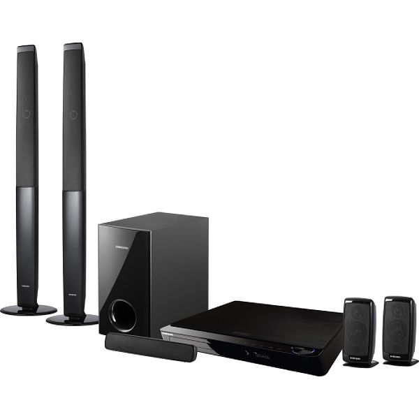 Samsung 5.1 Channel Blu-ray Disc 1080p Upconverting Home Theater