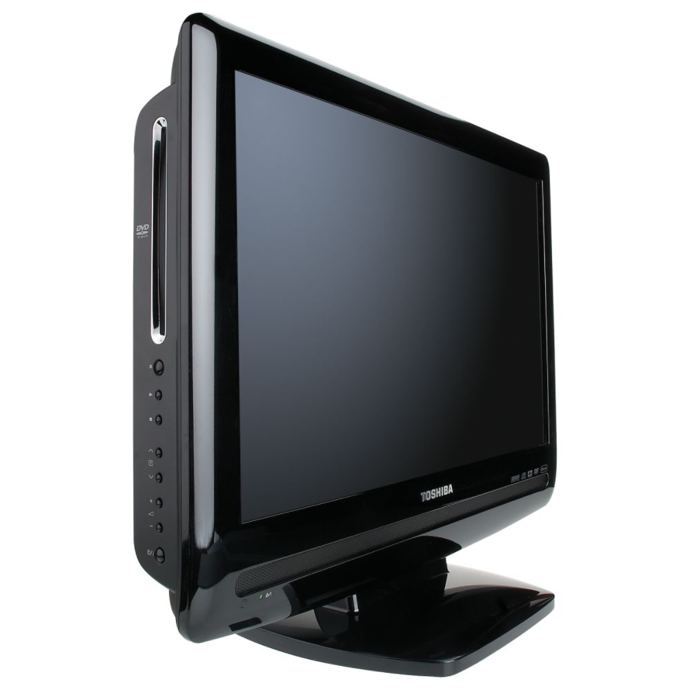 Toshiba 19 in. (Diagonal) Class 720p w/ Built-In DVD Player LCD HD Television