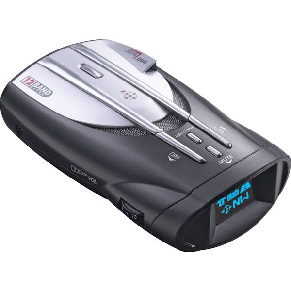 Cobra - 12 Band Radar/Laser Detector with Voice Alert and Radar Gun Pop Mode Detection