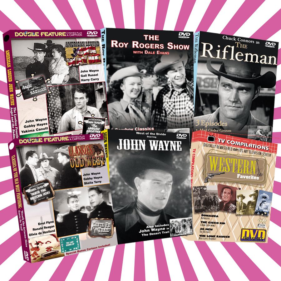 Classic Westerns 6 DVDs