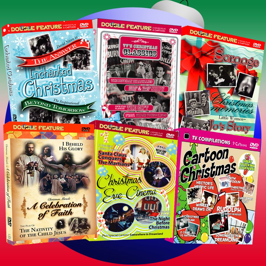 PC Treasures Christmas Movies 6 DVDs