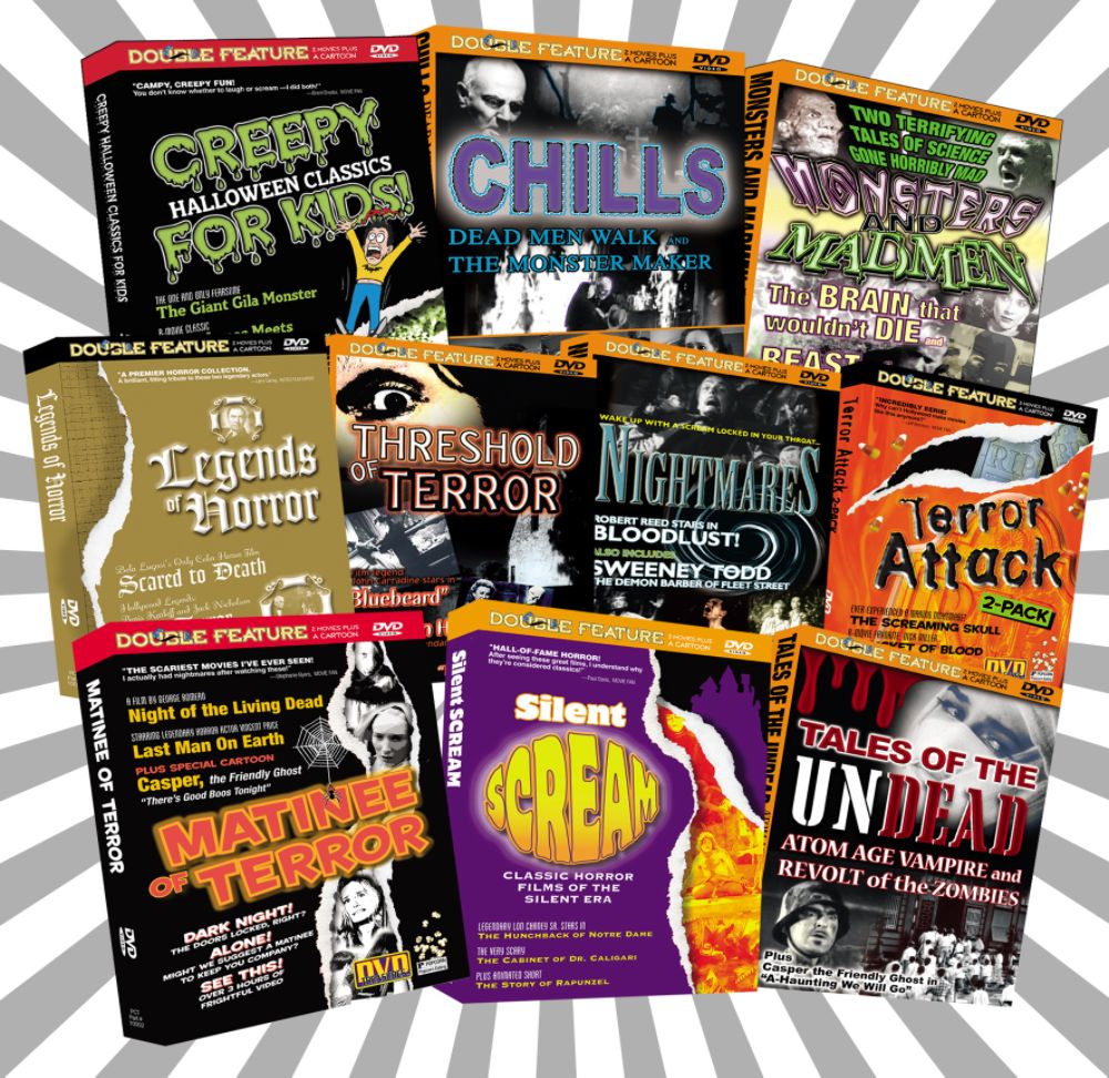 Halloween Movie Bundle Pack - 10 movies