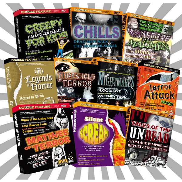 Halloween Movie Bundle Pack - 10 movies