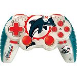 Mad Catz PS3, Officially Licensed NFL Wireless Controller- Miami Dolphins