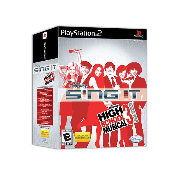 Disney Interactive Disney Sing It: High School Musical 3 with microph for Playstation 2