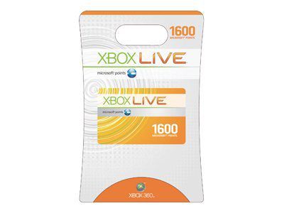 Microsoft 360, Live 1600 Points