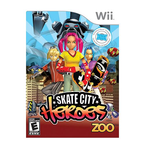 Zoo Games Skate City Heroes for Nintendo Wii by 