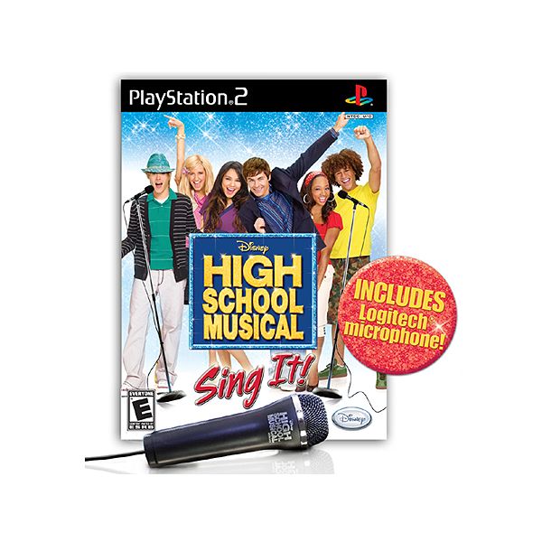 Disney Interactive High School Musical: Sing It with microphone for Playstation 2