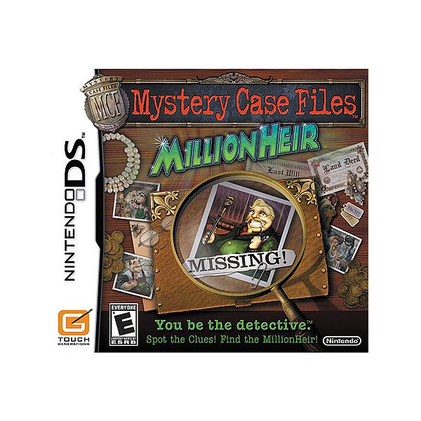 Nintendo Mystery Case Files: MillionHeir