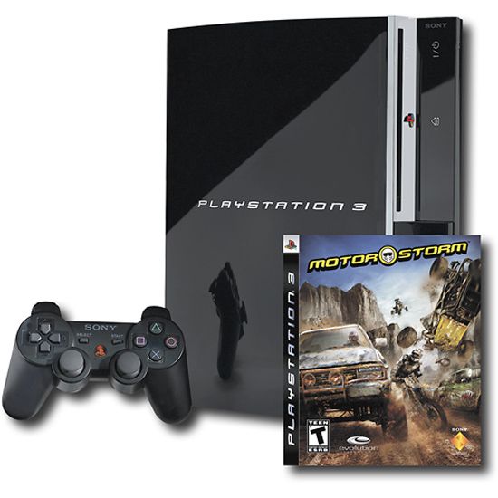 Sony PS3, Console 80 GB with Motor Storm