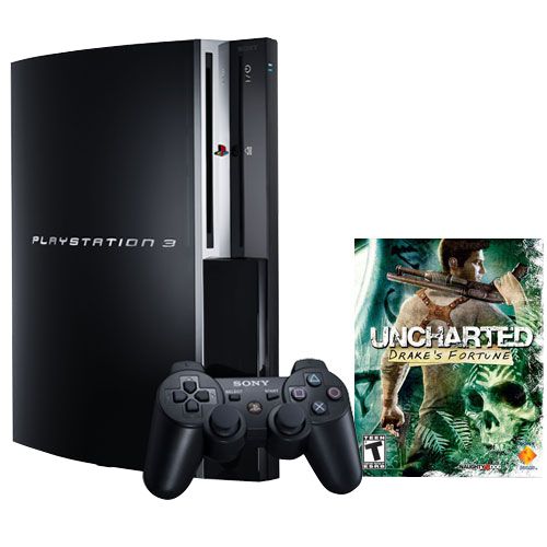 Sony PLAYSTATION 3 160GB Uncharted Drakes Fortune Bundle