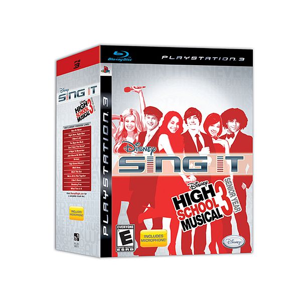 Disney Interactive Disney Sing It: High School Musical 3 with microph
