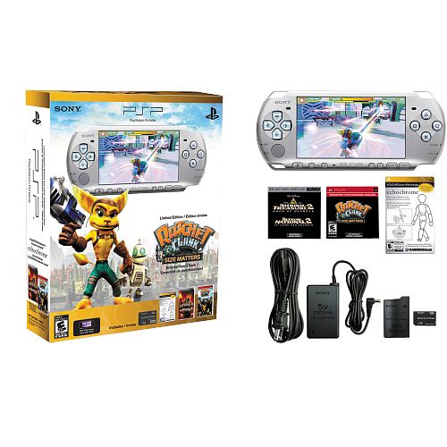 Sony PSP and Ratchet & Clank Entertainment Pack