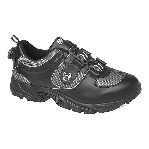 Drew Men's Energy - Black Leather/Black Mesh - 40765 Best Price