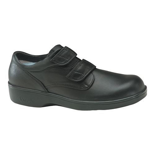 Aetrex Men's Ambular Biomechanical Double Strap - Black Smooth Leather - B3000M Best Price