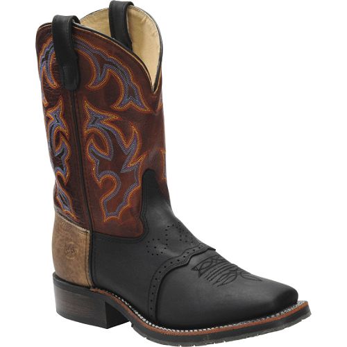 Double-H Boot Company Men's 11in Wide Square Toe Roper - Raisin Shaft (DH3557) Best Price