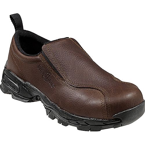 Nautilus 4620 Men's Soft Toe Slip On-Brown Best Price