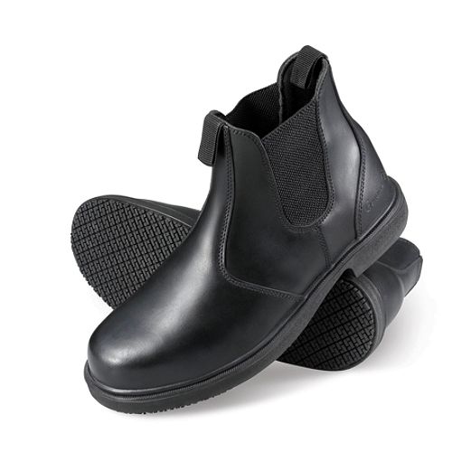 Genuine Grip Men's Slip-Resistant Twin Gore Work Boots #7141 Black Best Price