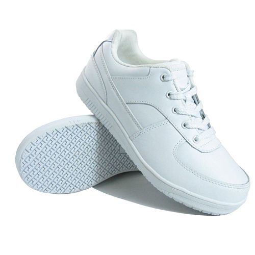Genuine Grip Men's Slip-Resistant Athletic Work Shoes #2015 White Best Price