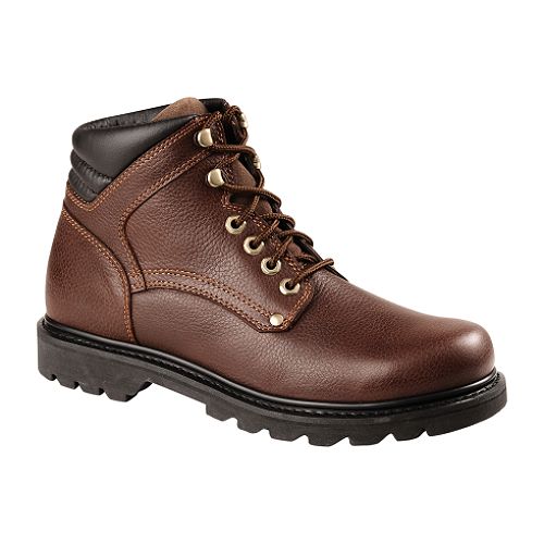 DieHard 6" Plain Soft Toe Boot - Dark Brown