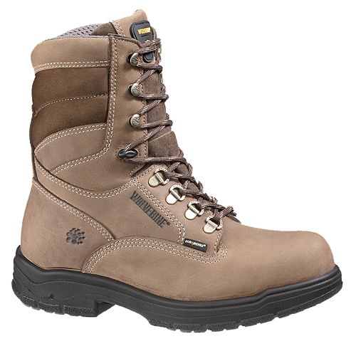Wolverine Compressor 8 in. Slip Resistant Boot  Brown - 86070 Best Price