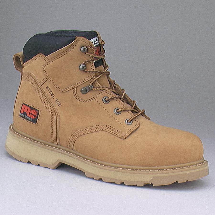 Timberland Pro PRO Series Work Boots, 6 inch Pit Boss, Steel Toe, Brown