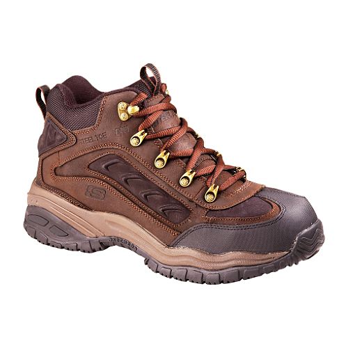 Skechers Work Men's Emunator - Chocolate - K8045 Best Price