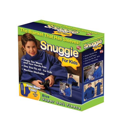 As Seen On TV Snuggie Kids Blue, 1 Blanket - 01224287