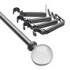84 In - 120 In Brushed Pewter Rod Set