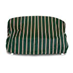 Two Dogs Designs OVERSIZED SOFA-GREEN STRIPES