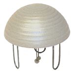 Allied Precision Industries Water Wiggler with Glazed White Ceramic Pottery Cover