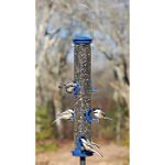 Aspects Large Blue Seed Tube Bird Feeder