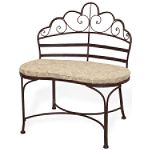 Deer Park Ironworks Wave Bench