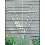 Duratrel White Large Fan Trellis