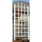 Duratrel White Camelot Trellis