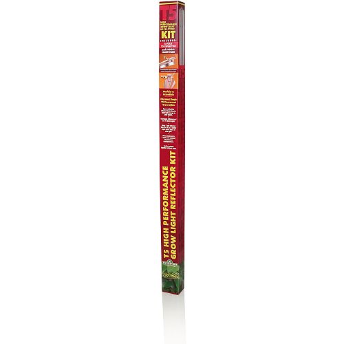 Hydrofarm 4 ft. T5 Light System Reflector Hardware T5 Strip Tube - HYFFLT5HP4 Best Price