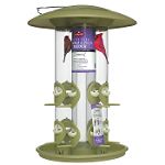 Woodstream Triple Tube Bird Feeder with 2 in 1 Ports