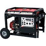 All Power America 8000Watts 10,000Watts surge 15 HP OHV Electric Generator with Mobility kit